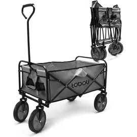 toboli Bollerwagen faltbar grau