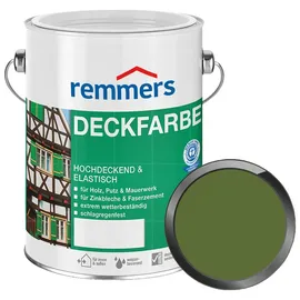 Remmers Deckfarbe 5 l blattgrün seidenmatt
