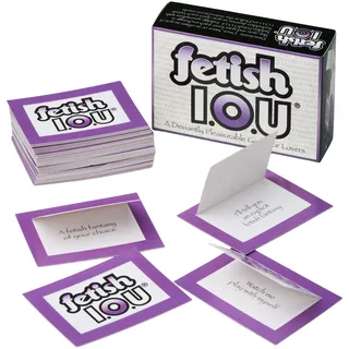 Fetish I.O.U Spiel für Paare - Bunt