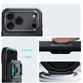 Esr iPhone 17 Pro Kickstand Case schwarz