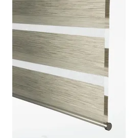 GARDINIA Doppelrollo de luxe 90 x 240 cm braun