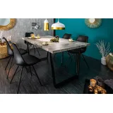 riess-ambiente Esstisch LOFT 160cm grau / schwarz (Einzelartikel, 1-St), Beton-Design · Metall · Kufen-Gestell · bis 6 Personen · Industrial grau 160 cm x 77 cm x 90 cm