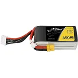 Tattu Gens ace TA-75C-650-4S1P 650 mAh 14,8 V 75 C Tattu Gens As ECE RC Batterien, bunt