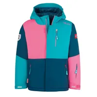 TROLLKIDS Kinder Hallingdal Jacke (Größe 110, blau)