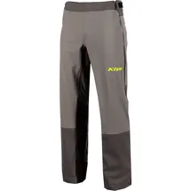 Klim Enduro S4 Textilhose, wasserdicht - Grau/Dunkelgrau/Neon-Grün / 34