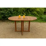 möbelliebling Gartentisch 120 x 70 x 74 cm Beige