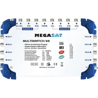 Megasat Multiswitch 9/8