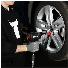 Stier Schlagschrauber-Satz 17-BBS, mit 1/2" Antrieb, 8-teilig