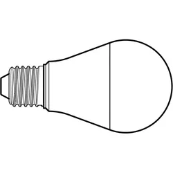 LED-Leuchtmittel 6,5 W Sockel E27, 3000 K