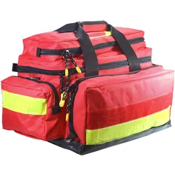 Notfalltasche MINISTER XL Rot Nylon 50 x 34 x 32 cm Trauma Bag