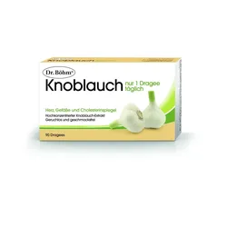 Dr. Böhm Knoblauch nur 1 Dragee täglich 90 Stück