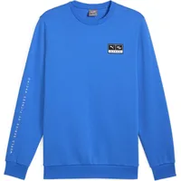 Puma Puma, Herren, Pullover, HYROX x PUMA Graphic Crew, Blau, (L)