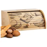 Ecosa Brotbox Bambus Braun