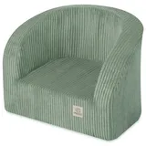 plush nest Kindersessel MISIOO 40 x 53 x 36 cm Corduroy grün