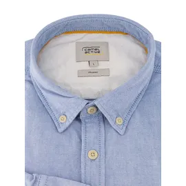 CAMEL ACTIVE Langarmhemd blau meliert, blau, NOS