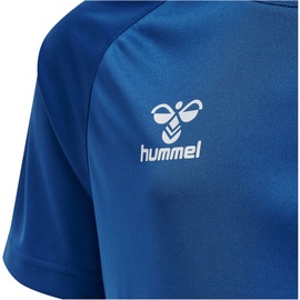 hummel Core XK Poly T-Shirt Kinder - blau/weiß-140