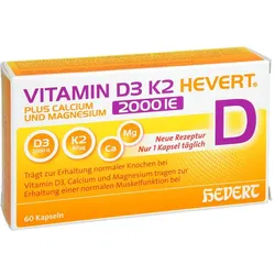 Vitamin D3k2 Hevert 2000ie