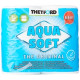 Thetford Aqua Soft Comfort+ 2-lagig Toilettenpapier weiß, 4 Rollen