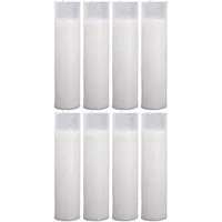 HS Candle Grabkerze 8 St. weiß