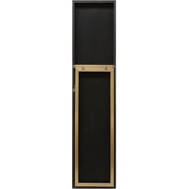 [en.casa] Standspiegel Barletta 150x35 cm neigbar Gold