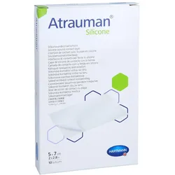 Atrauman Silicone Steril 5x7 cm Kompress 10 St