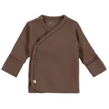 Sterntaler Wickeljacke Rippjersey in braun | Gr.: 62