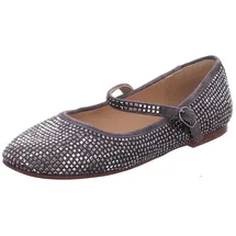Alma en Pena Ballerinas mit Ziersteinbesatz, Silber, 37