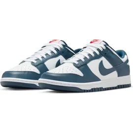 Nike Dunk Low Retro Herren Valerian Blue/White/University Red/Valerian Blue 45,5