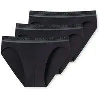 SCHIESSER Uncover Rio Slip schwarz XXL 3er Pack