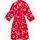 Marimekko Bademantel UNIKKO Rosa/Rot S