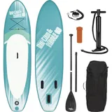 MAXXMEE Stand Up Paddle Board 300 x 77 x 15 cm blau/weiß