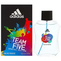 adidas Team Five Eau De Toilette 100 ml, 1er Pack (1 x 100 ml)