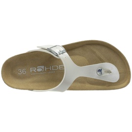 ROHDE ALBA Damen, Frauen, Flip Flops, 0,Offwhite,41 EU