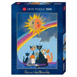 HEYE Puzzle 298548 – Goldregen – Rosina Wachtmeister, 1000 Teile,…, 1000 Puzzleteile bunt