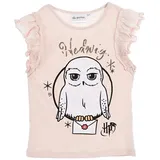 Harry Potter T-Shirt Hedwig Mädchen Kurzarmshirt aus Baumwolle Gr. 98 - 128 cm rosa 98 cm