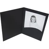 Daiber Portraitmappe 13x18cm Schwarz 100 St.