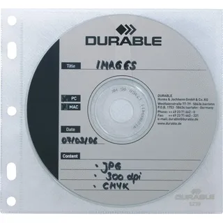 Durable 523919 CD-/DVD-Hülle (10-er Pack)