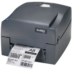 GoDEX G500, Direkt Wärme/Wärmeübertragung, 203 x 203 DPI, 127 mm/sek, Schwarz