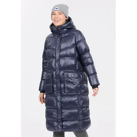 Whistler Outdoorjacke "Lakewood", Damen, Gr. 40, blau (dunkelblau), 100% Polyamid, unifarben, normal, hoch geschlossener Ausschnitt, Jacken Outdoorjacke, in warmer und wasserbeständiger Qualität
