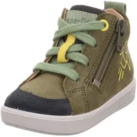 Superfit Jungen SUPIES Sneaker, GRÜN/GRAU 7000