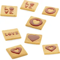 Silikomart Voilà Cookie Love Ausstechform Herzen