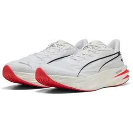 Puma Deviate Pure Nitro Herren Weiß/Rot/Silber 46