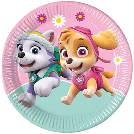 Procos Party Pappteller 23 cm 8 St. Mehrfarbig