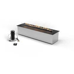 Planika Fire Line Automatic 4 (FLA4) [automatischer Ethanol Brenner]: 990 mm - mit Smart Home Integration
