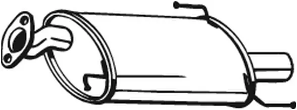 BOSAL Endschalldämpfer 185233 für Vaughall