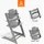 Stokke Set Tripp Trapp® Storm Grey mit Baby Set, Grau