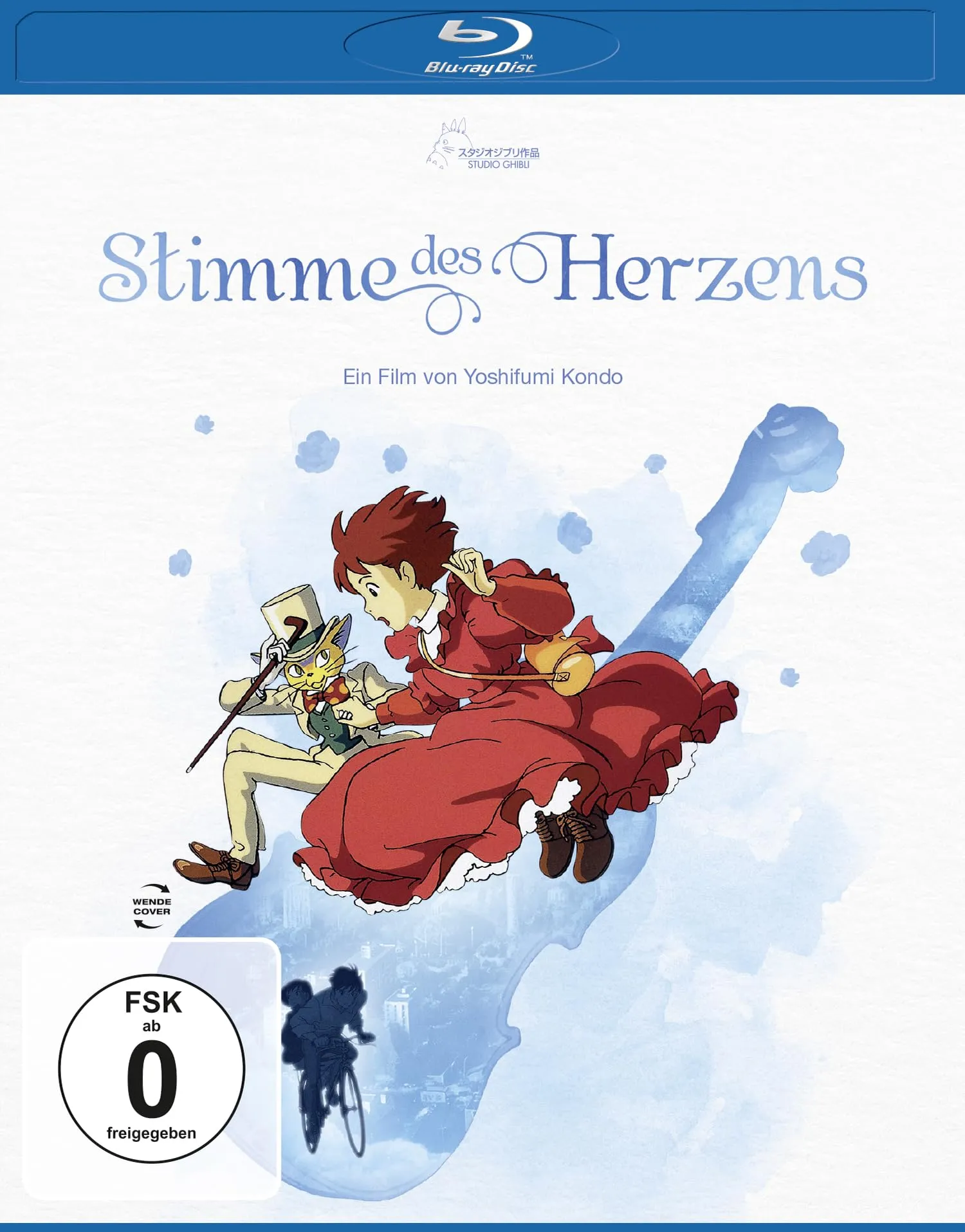 Stimme des Herzens - Whisper of the Heart - White Edition [Blu-ray] (Neu differenzbesteuert)