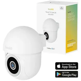Hombli Pan & Tilt Cam 2K Weiß