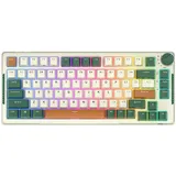 Royal Kludge Rkh81 Rgb Sky Cyan Switch Kabellose Mechanische Tastatur Englisch - Grün