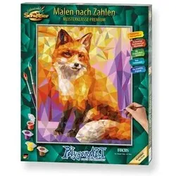 SCHIPPER 609130863 Malen nach Zahlen Polygon Art Fuchs